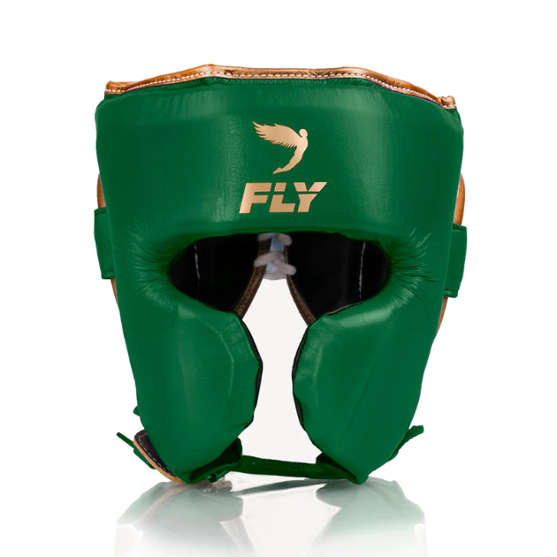 Buy Fly Knight X Head Guard Green/Gold