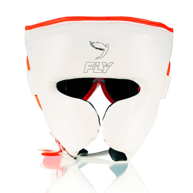 Buy Fly Knight X Head Guard White/Orange