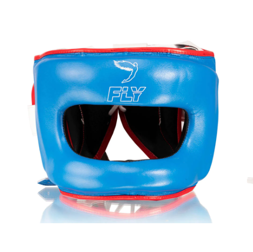 Buy Fly Superbar X Head Guard Blue/Red