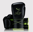 Load image into Gallery viewer, Buy Fly Superlace X Boxing Gloves Black/Neon
