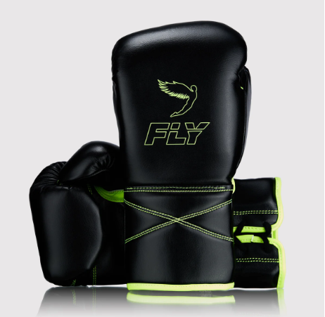 Buy Fly Superlace X Boxing Gloves Black/Neon
