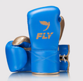 Load image into Gallery viewer, Buy Fly Superlace X Boxing Gloves Blue
