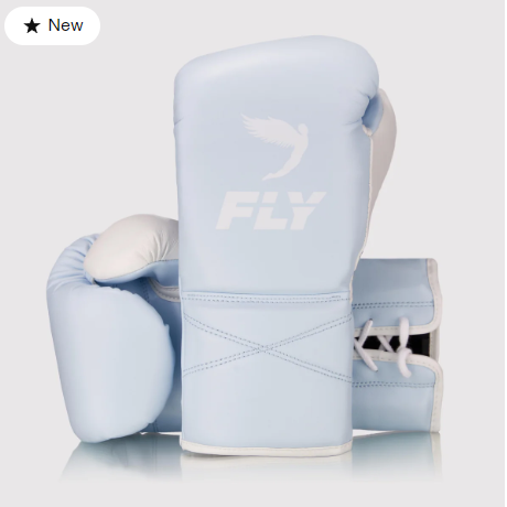 Buy Fly Superlace X Boxing Gloves Sky Blue