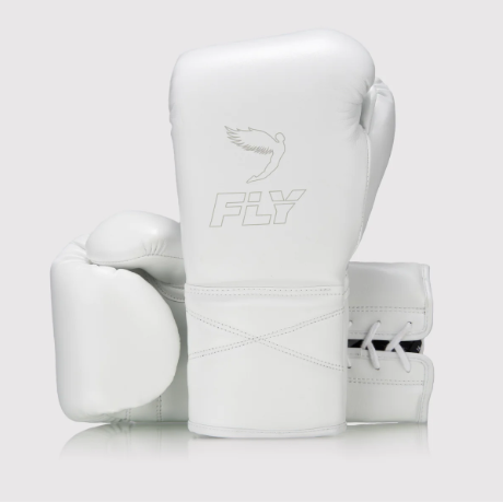 Buy Fly Superlace X Boxing Gloves White