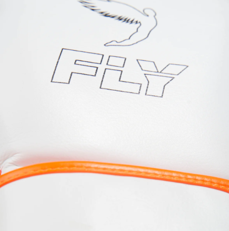 Fly Superloop X Boxing Gloves White/Orange