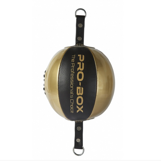 Buy PRO-BOX CHAMP LEATHER HYBRID Floor to Ceiling Ball Black/Gold