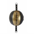 Load image into Gallery viewer, Punch Bag near me PRO-BOX CHAMP LEATHER HYBRID Floor to Ceiling Ball Black/Gold
