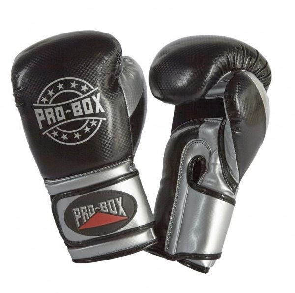 Buy PRO-BOX Champ Spar Boxing Gloves Black/Silver