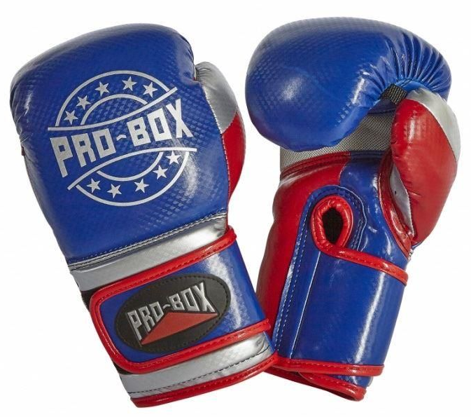 Buy PRO-BOX Champ Spar Boxing Gloves Blue/Red