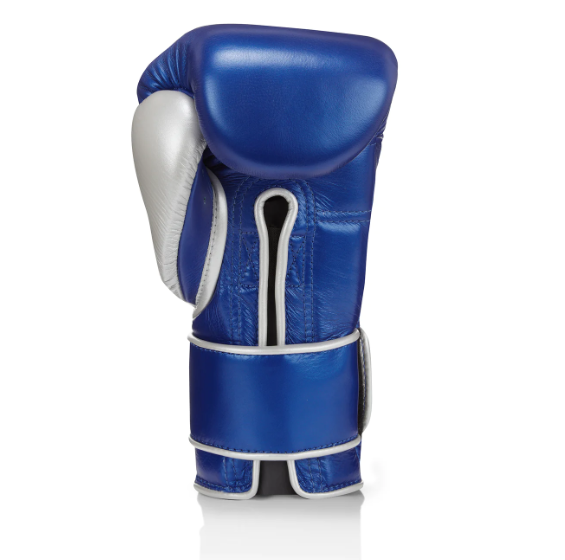 Boxing Gloves near me Phenom SG-202S Sparring Gloves Metallic Blue-Silver