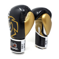 Load image into Gallery viewer, Mens Rival RB7 FITNESS PLUS BAG GLOVES Black/Gold

