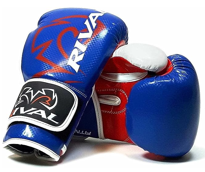 Buy Rival RB7 FITNESS PLUS BAG GLOVES Blue/Red