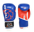 Load image into Gallery viewer, Blue Rival RB7 FITNESS PLUS BAG GLOVES Blue/Red

