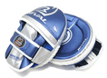 Load image into Gallery viewer, Glove Rival RPM-100 Professional Punch Mitts Blue/White-Silver
