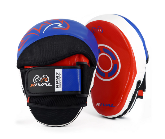 Buy Rival RPM7 Fitness Plus Punch Mitts Blue/Red