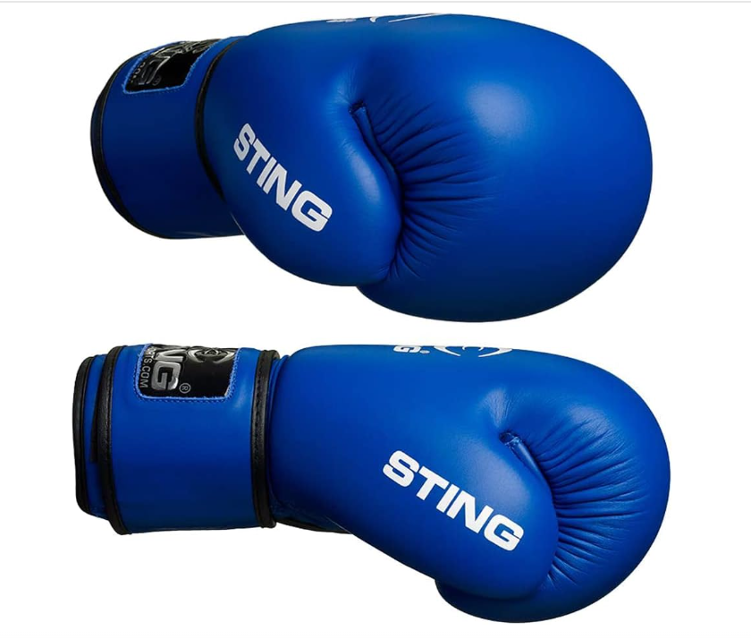 Boxing Gloves near me Sting AIBA Boxing Gloves Blue
