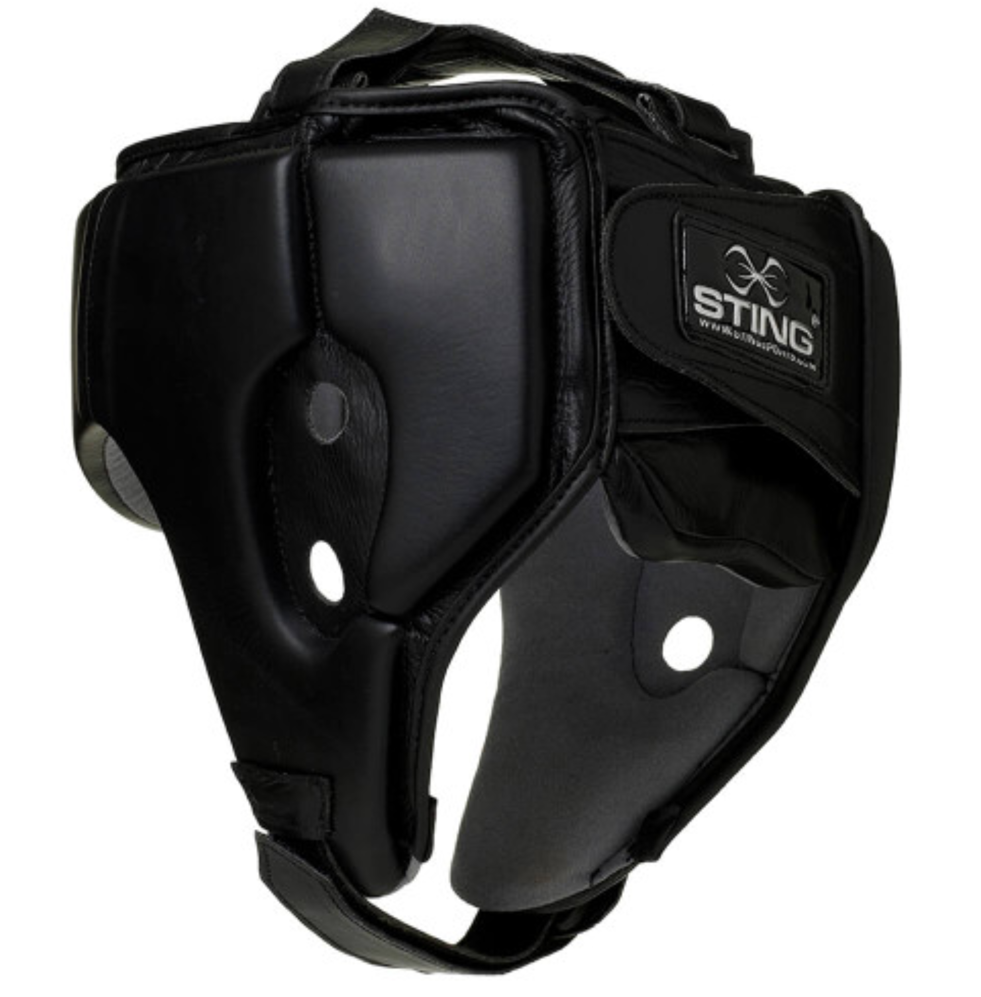 Boxing Head Guard Sting AIBA Headguard Black