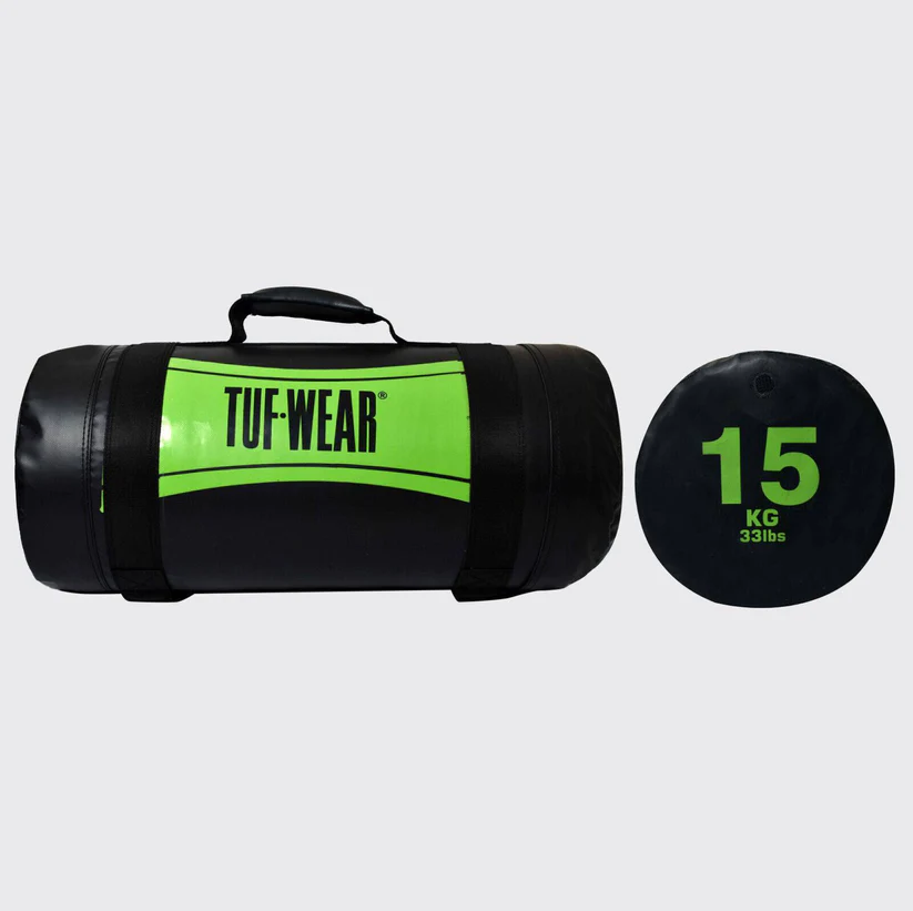 Tuf-wear Punch Bag 15KG Boot Camp Fitness Bag Heavy Bag Men