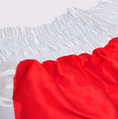 Load image into Gallery viewer, Short Tuf-Wear Satin Boxing Short Red/White
