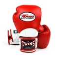 Load image into Gallery viewer, Buy Twins BGVL11 Long-Cuff Boxing Gloves Red/White
