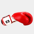 Load image into Gallery viewer, Twins BGVL11 Long-Cuff Boxing Gloves Red/White
