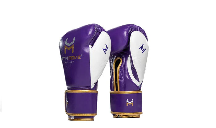 Hit N Move Boxing Gloves ALL DAY Pro Balance Hook Loop Training Sparring Gloves Men