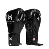 Hit N Move Boxing Gloves ALL DAY Pro Balance Lace up Training Sparring Gloves