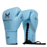 Hit N Move Boxing Gloves ALL DAY Pro Balance Lace up Training Sparring Gloves