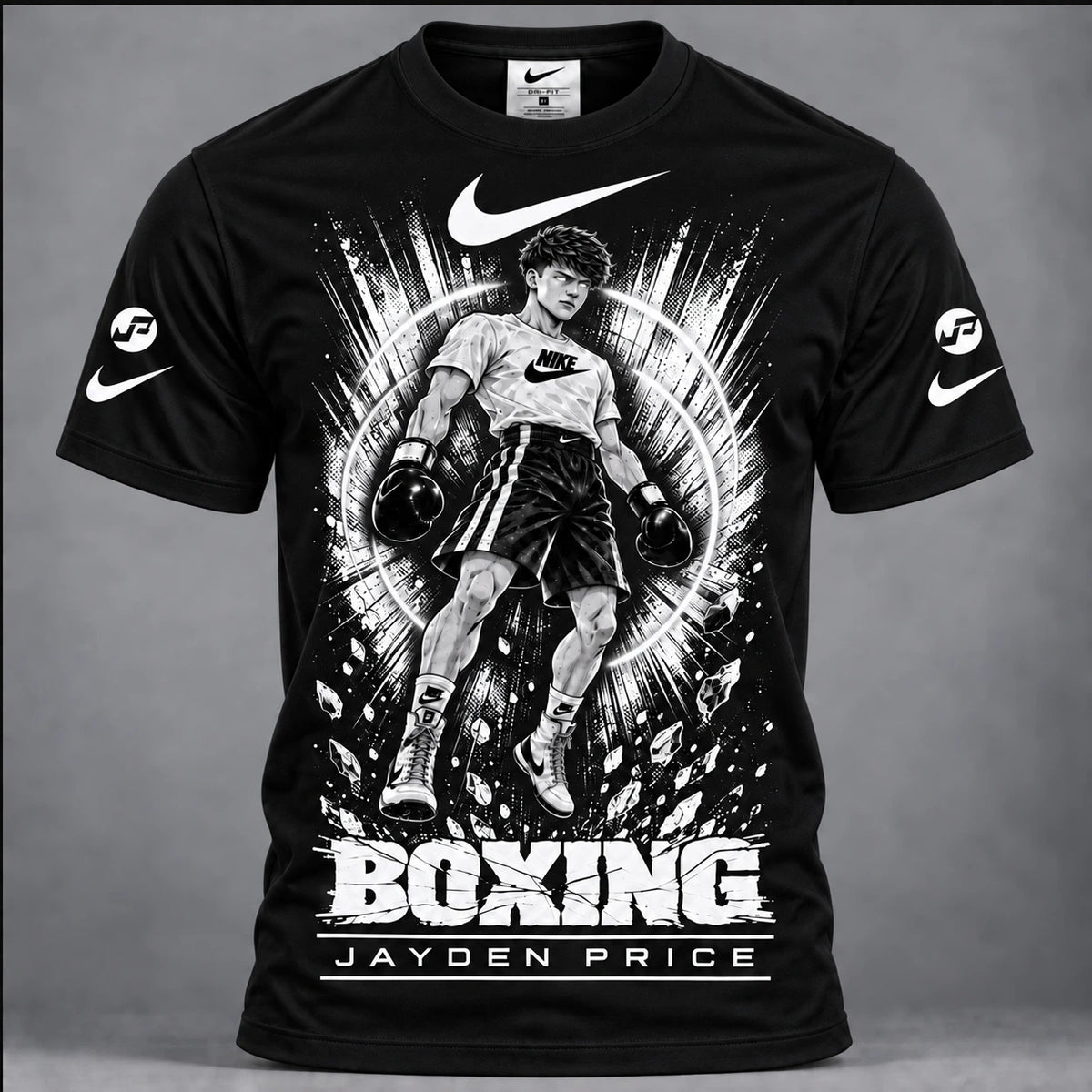 Jayden Price Power-Up Boxing T-Shirt