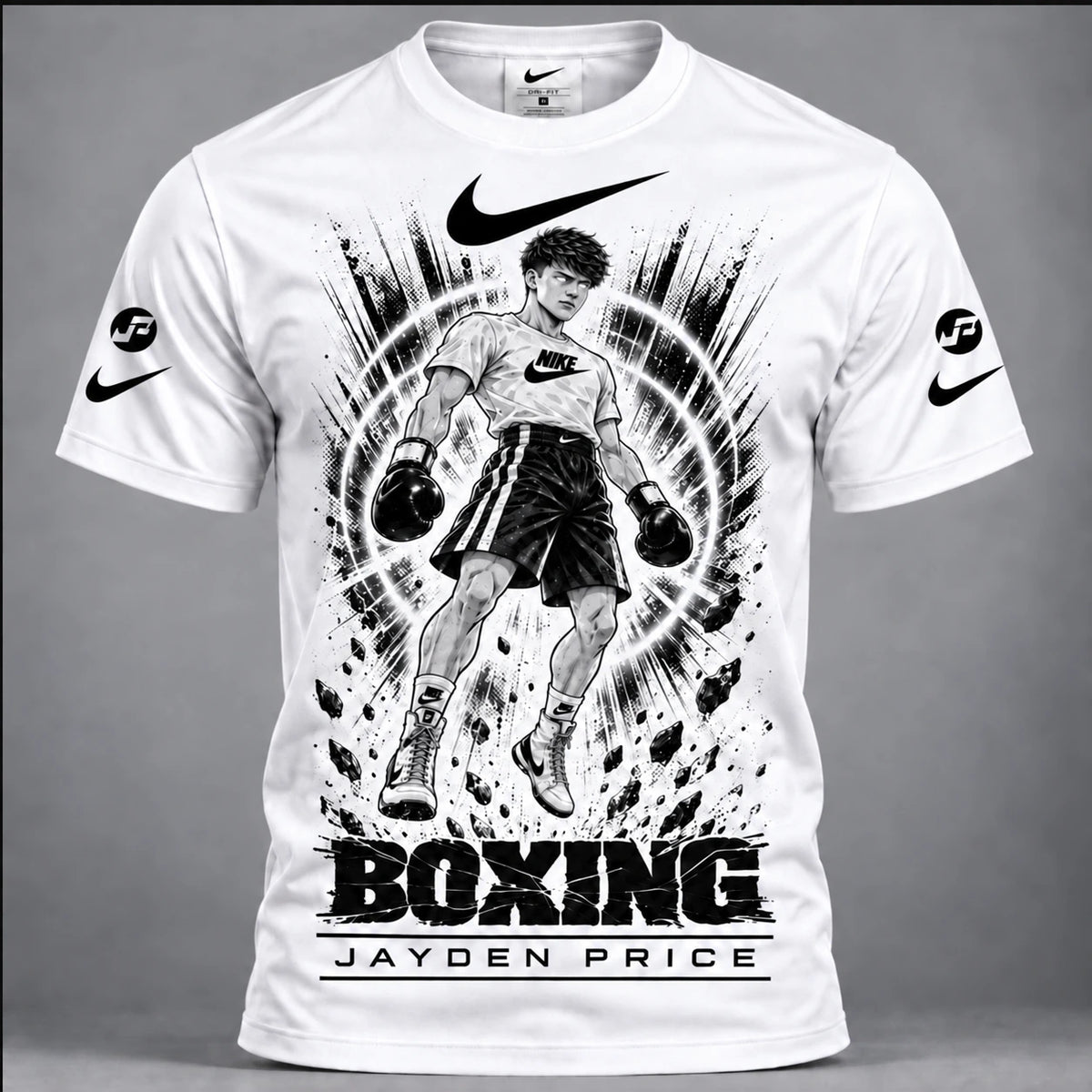 Jayden Price Power-Up Boxing T-Shirt