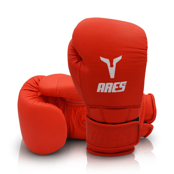 Ares Boxing Gloves KRTS Sparring Hook Loop Training Gloves Bag