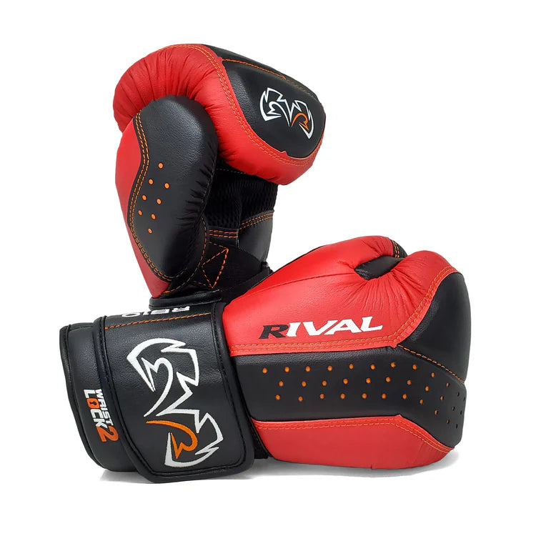 Rival Boxing Gloves RB10 Intelli-shock Training Sparring Gloves Men Bag