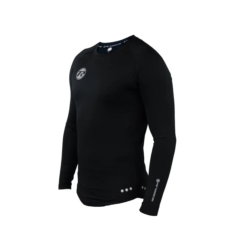 Ringside Boxing T-shirt Pro Apparel Long Sleeve Black Training