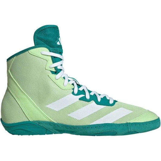 Adidas Adizero Wrestling Boots Sparring Shoes Green Trainers Canvas Boxing Shoes