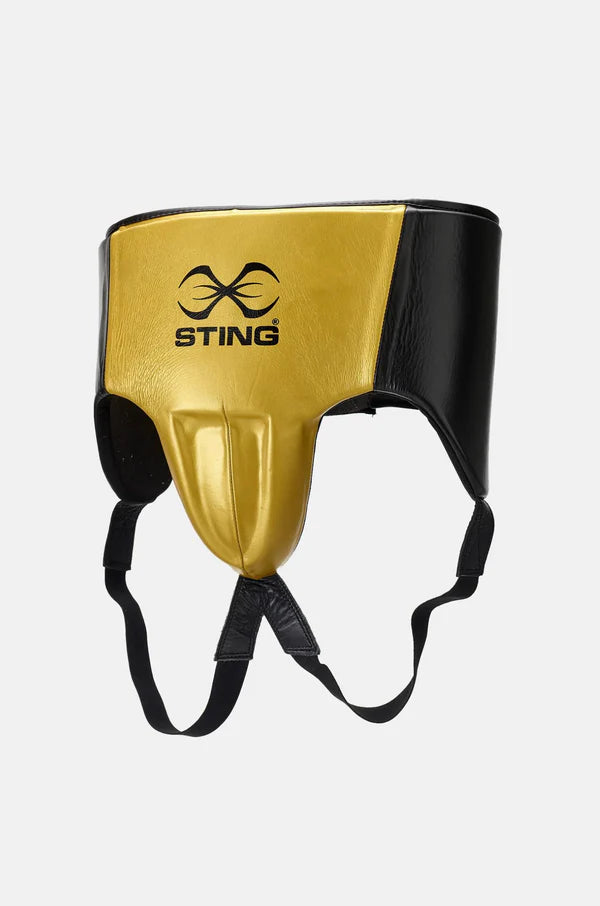 Sting Boxing Groin Guard Pro Leather Abdominal Protector