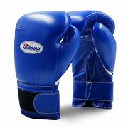 Winning Boxing Gloves Velcro Training Sparring Gloves Hook Loop