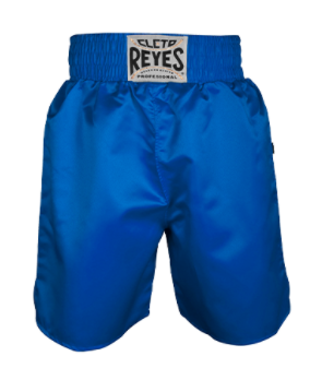 Buy Cleto Reyes Satin Boxing Shorts Blue