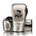 Load image into Gallery viewer, Buy Fly Superlace X Boxing Gloves Silver
