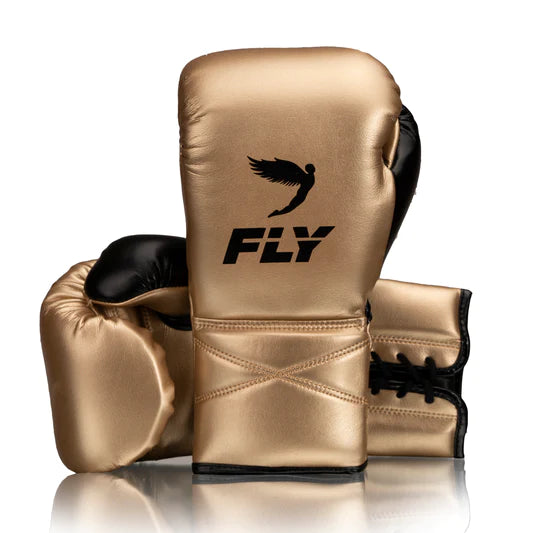 Buy Fly Superlace X Boxing Gloves Gold