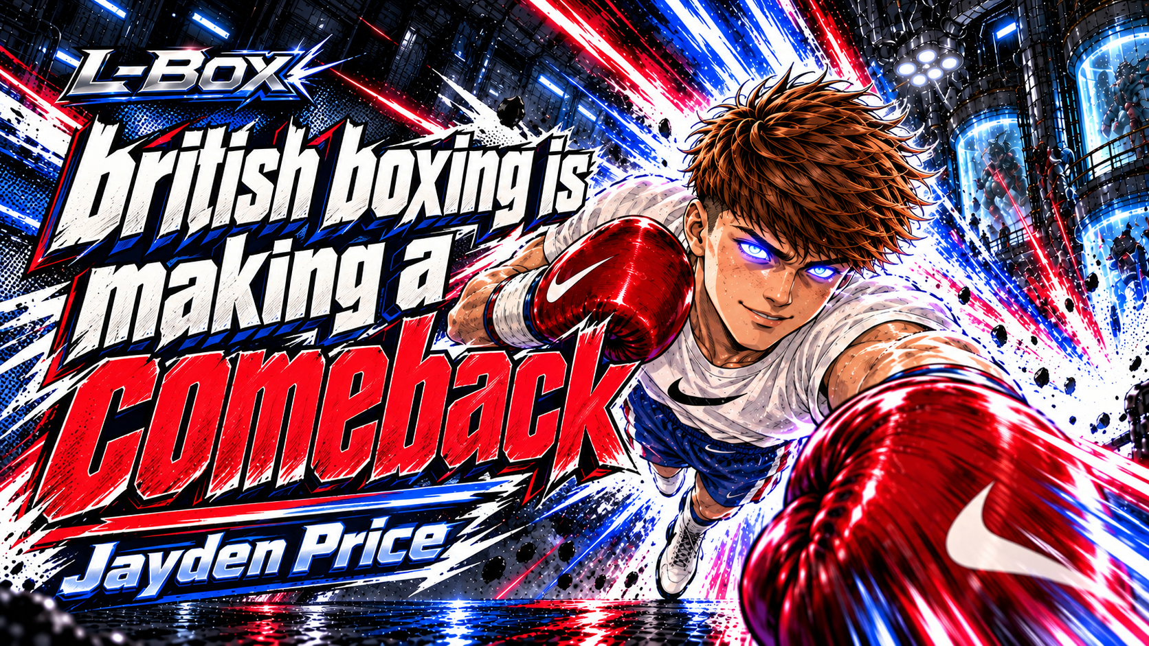 Jayden Price anime end card: British boxing is making a comeback